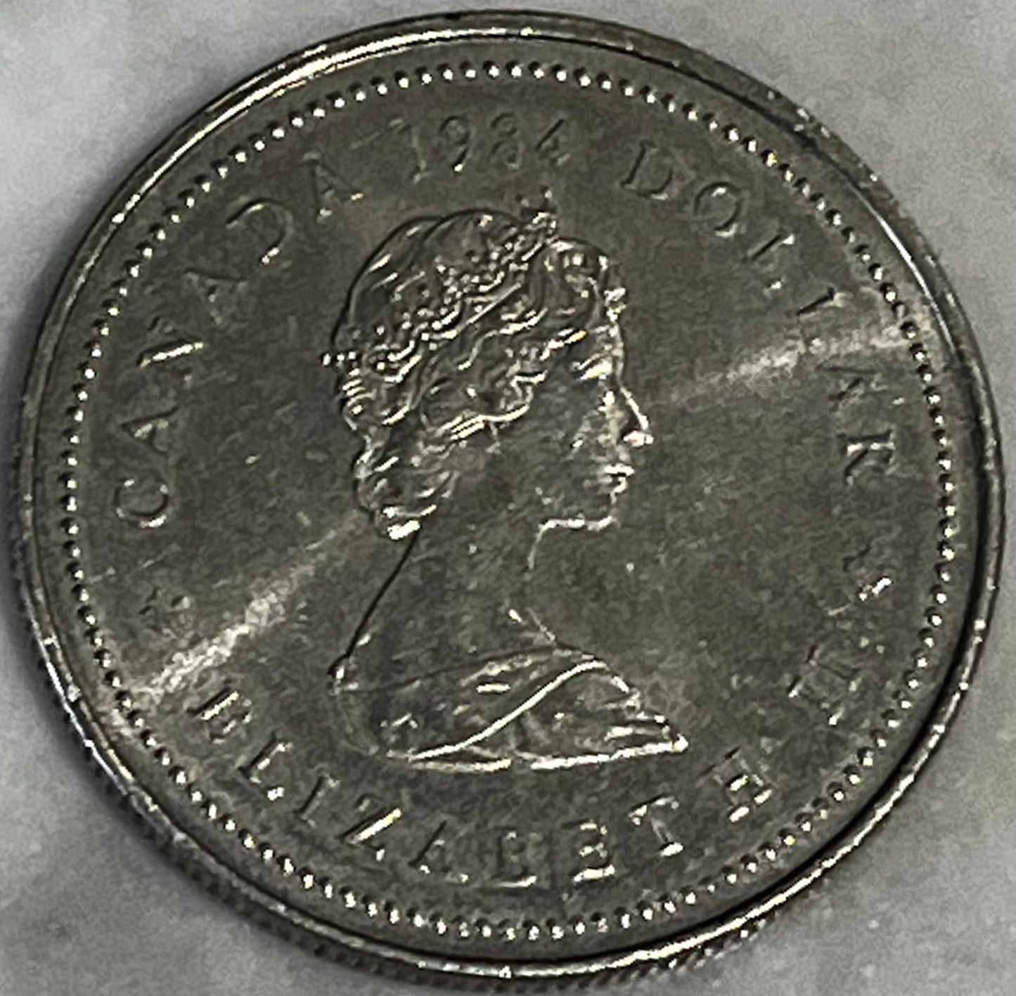 1984 - Canadian 1$ One Dollar Nickel Coin - Jacques Cartier Canada